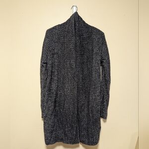 Barefoot Dreams CozyChic Lite Cardigan 1X Open Front Duster Gray